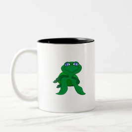 Taza Bicolor Hermosa Tortuga