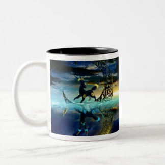 Taza Bicolor Hermosa Umbreon universal