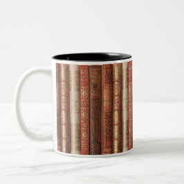 Taza Bicolor Hermosas espinas de libros