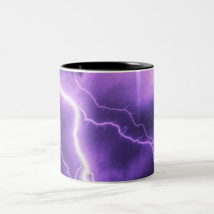 Taza Bicolor hermoso cielo, trueno
