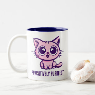 Taza Bicolor Hermoso Manga Kitten, Hermoso Manga