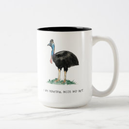 Taza Bicolor Hermoso taxista de café de dos tonos