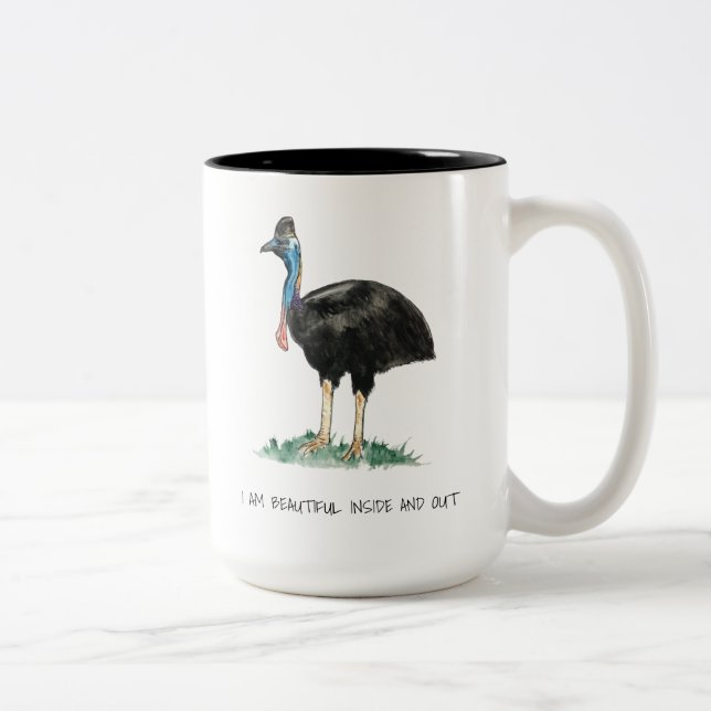 Taza Bicolor Hermoso taxista de café de dos tonos (Derecha)