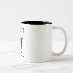 Taza Bicolor Hf - Hafnio
