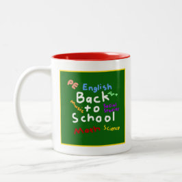 Taza Bicolor HI54EDU de vuelta a la escuela