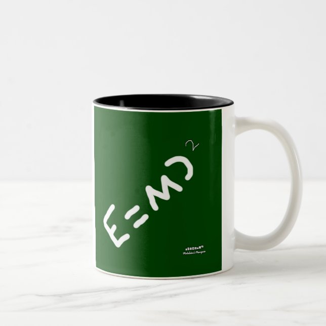 Taza Bicolor HI54EDU Relatividad física RVC (Derecha)