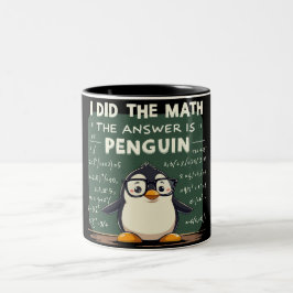 Taza Bicolor Hice matemáticas