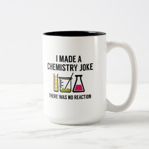 Taza Bicolor Hice Un Chiste De Química