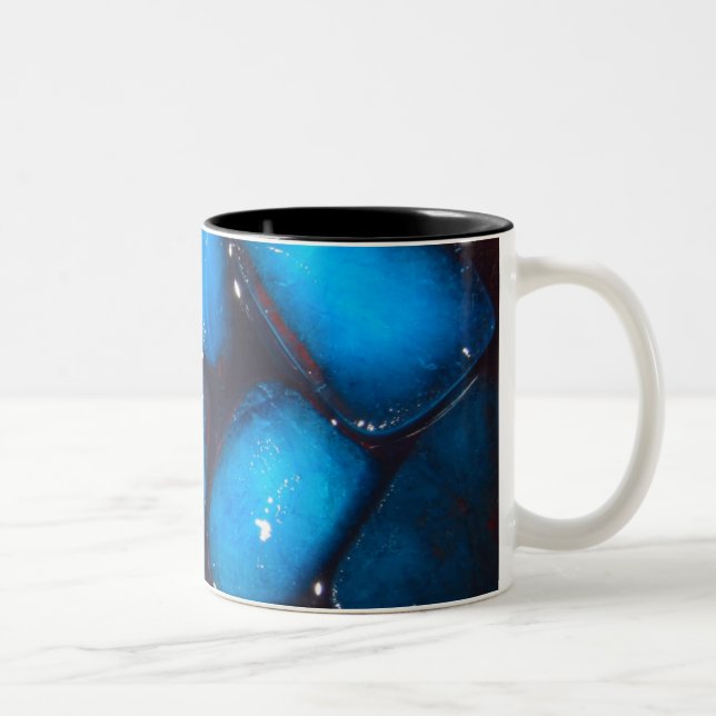 Taza Bicolor Hielo azul derretido (Derecha)
