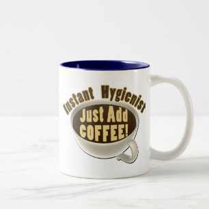 Taza Bicolor Higienista dental inmediato