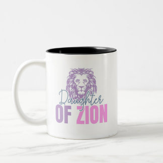 Taza Bicolor Hija de Zion Mugs