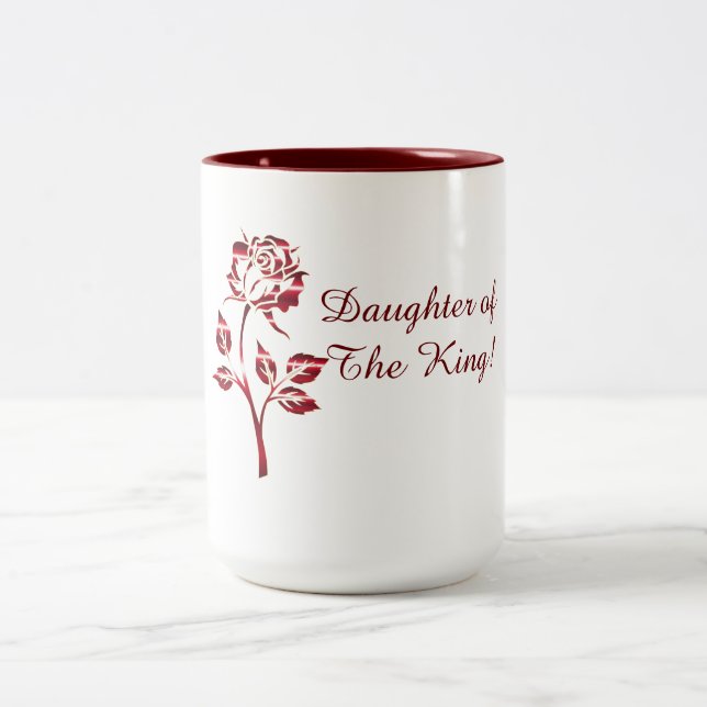 Taza Bicolor Hija del Rey (Centro)