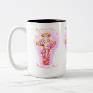 Taza Bicolor Hija del Rey-Realeza en Cristo