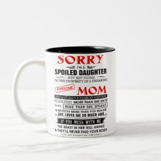 Taza Bicolor Hija malcriada