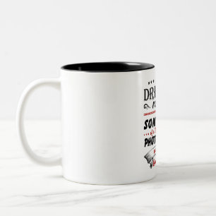 Taza Bicolor Hijo En Derecho De Un Fotógrafo Increíble