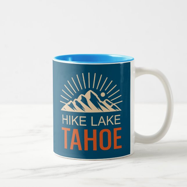 Taza Bicolor Hike Lake Tahoe Sunburg (Derecha)