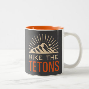 Taza Bicolor Hike Los Tetones Amanecer