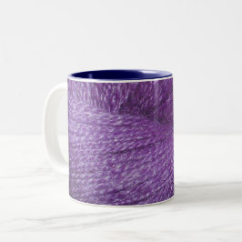 Taza Bicolor hilado púrpura