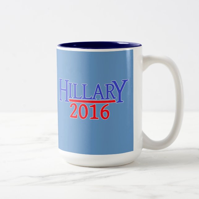 TAZA BICOLOR HILLARY 2016 (Derecha)