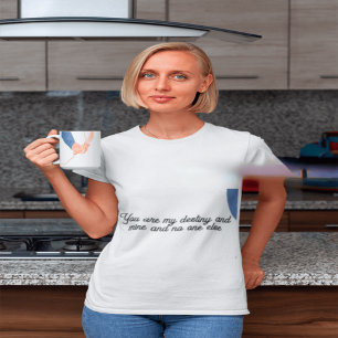 Taza Bicolor Hilo rojo del destino - Ar de amor con mano de alm