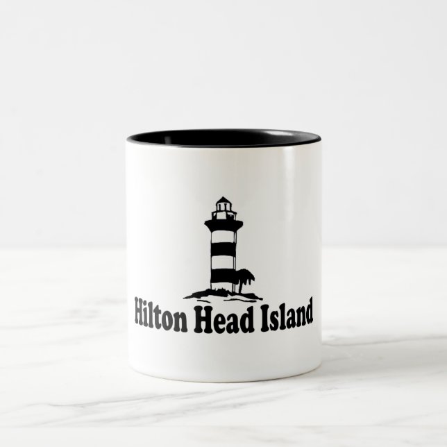 Taza Bicolor Hilton Head Island. (Centro)