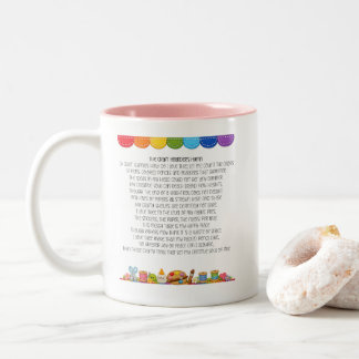 Taza Bicolor Himno de los acumuladores de manualidades - regalo