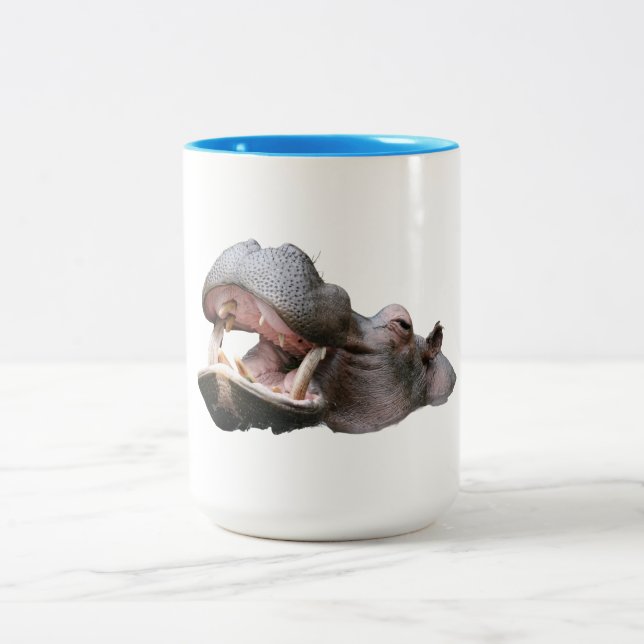 Taza Bicolor Hippopotamus Two-Tone Mug (Centro)