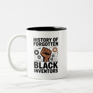 Taza Bicolor Historia de inventores negros olvidados