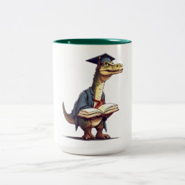 Taza Bicolor Histyonyx Dinosaur