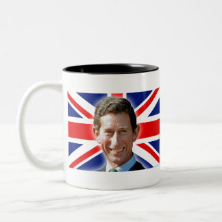TAZA BICOLOR HM KING CHARLES III UNION JACK FLAG