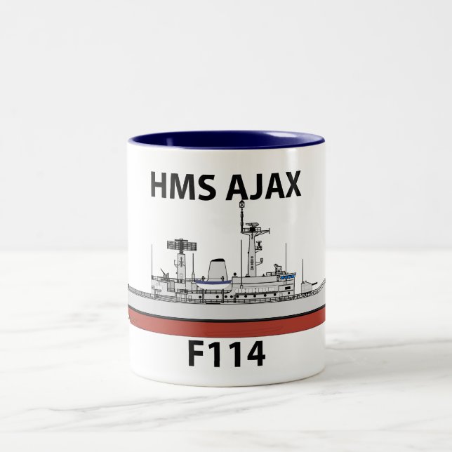 Taza Bicolor HMS Ajax, configuración de Orig (Centro)