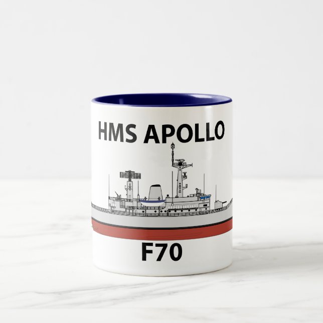 Taza Bicolor HMS Apollo, configuración de Orig (Centro)