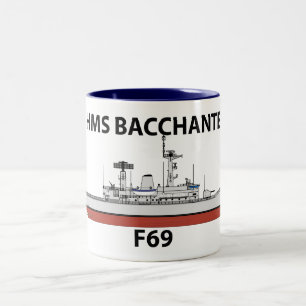Taza Bicolor HMS Bacchante, configuración de orig