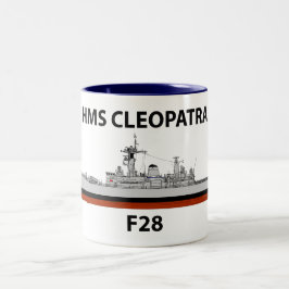 Taza Bicolor HMS Cleopatra, seacat