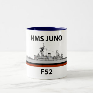 Taza Bicolor HMS Juno, seacat