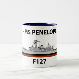 Taza Bicolor HMS Penelope, seacat