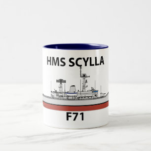 Taza Bicolor HMS Scylla, configuración de orig,
