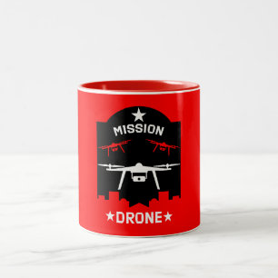 Taza Bicolor Hobby Drone Pilot