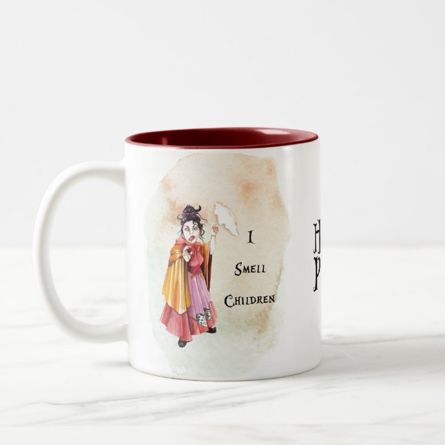 Taza Bicolor Hocus Pocus Coffee Mug (Izquierda)