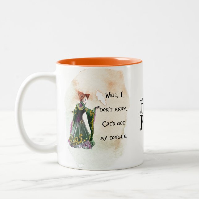 Taza Bicolor Hocus Pocus Coffee Mug (Izquierda)