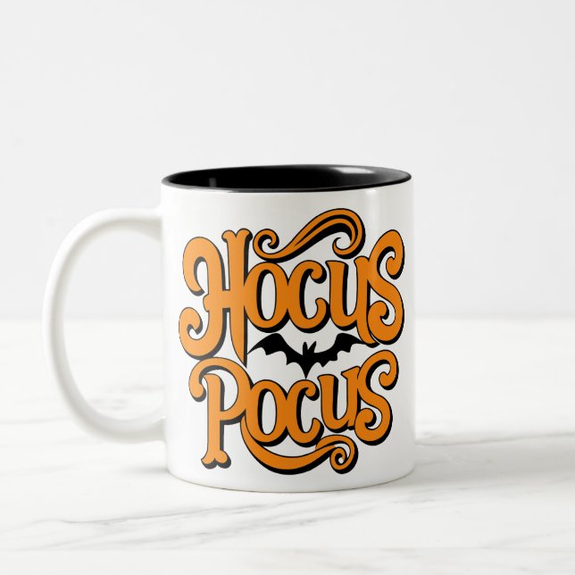 Taza Bicolor Hocus Pocus Halloween (Izquierda)