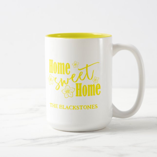Taza Bicolor Hogar dulce hogar (Derecha)