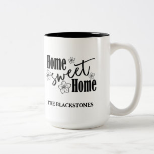 Taza Bicolor Hogar dulce hogar
