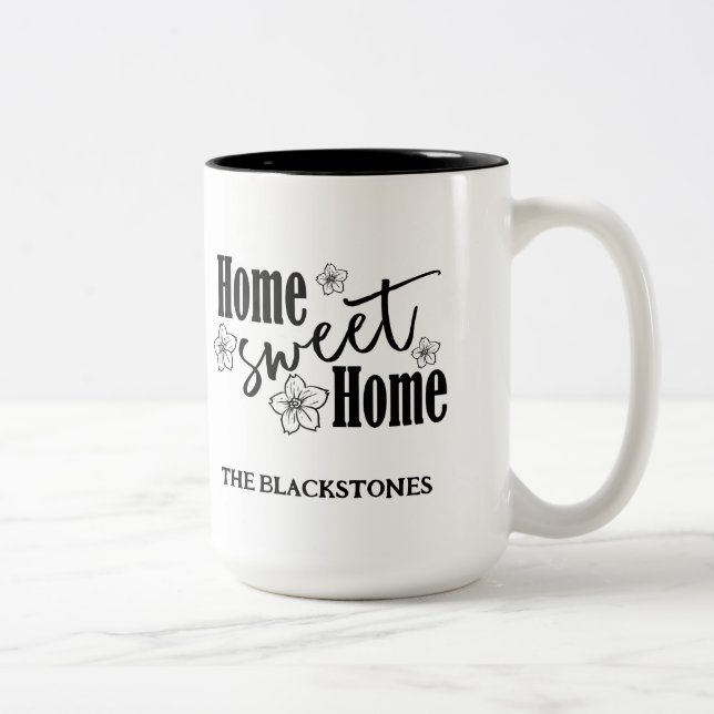 Taza Bicolor Hogar dulce hogar (Derecha)