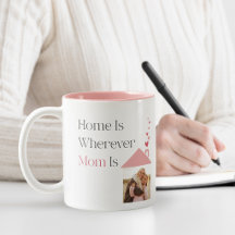 Hogar Personalizado Está Donde Esté Mamá