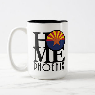 Taza Bicolor HOGAR Phoenix Arizona 15oz