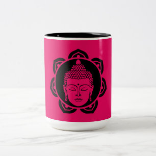 Taza Bicolor Hogar Y Vida De Buda