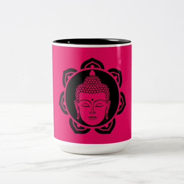 Taza Bicolor Hogar Y Vida De Buda (Centro)