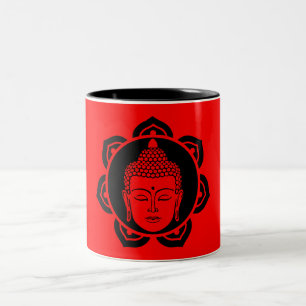 Taza Bicolor Hogar Y Vida De Buda