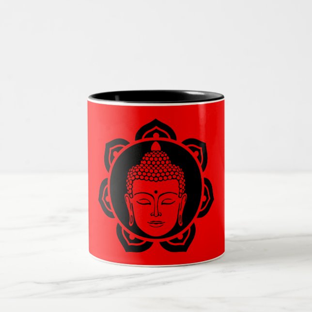 Taza Bicolor Hogar Y Vida De Buda (Centro)